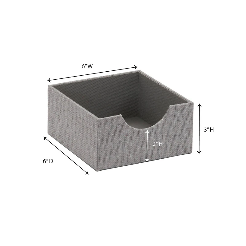 Household Essentials 6" Square Organizer Tray