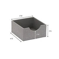 Household Essentials 6" Square Organizer Tray