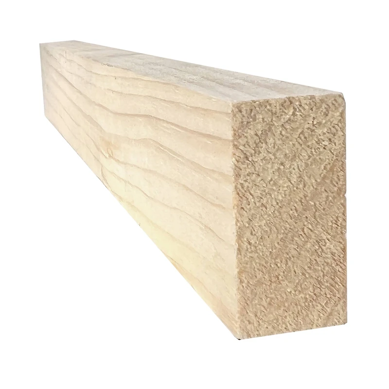 12" Unfinished Wooden Slat Surface