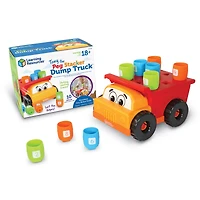 Learning Resources Tony the Peg Stacker Dump Truck