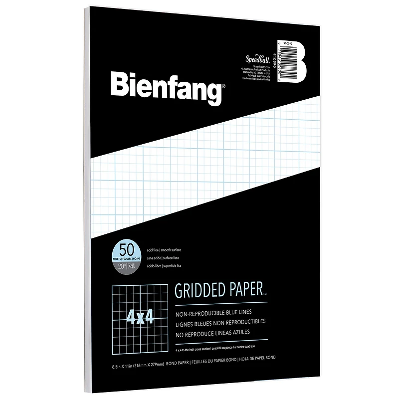 Bienfang® Designer Gridded Paper Pad