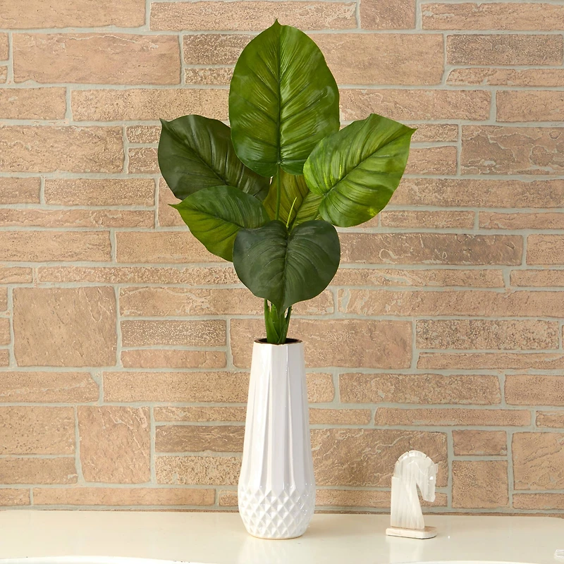 27'' Philodendron Leaf Bush, 4ct.