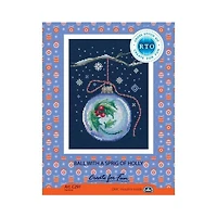 RTO Ornamnet Ball with a Sprig of Holly Counted Cross Stitch Kit