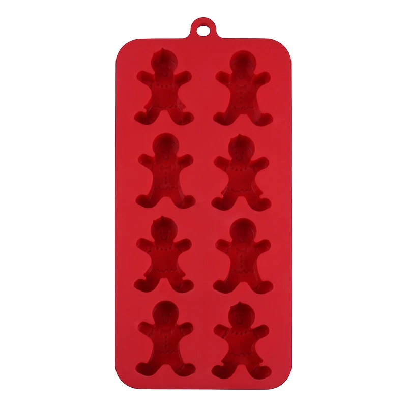 Gingerbread Girl & Boy Silicone Candy Mold by Makery™