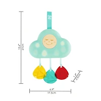 Hape Musical Cloud Light Baby Crib Mobile Toy
