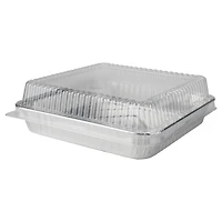 Silver Lining by Durable Packaging Foil Ready Mix Cake Pans with Lids, 2ct.