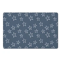 Simple Star Pattern 27" x 18" Floor Mat