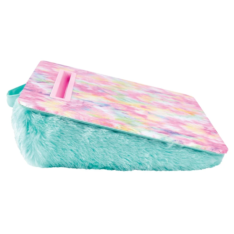 Make It Real™ 3C4G Teal & Pastel Tie-Dye Lap Desk