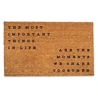 Moments We Share 30" x 18" Door Mat