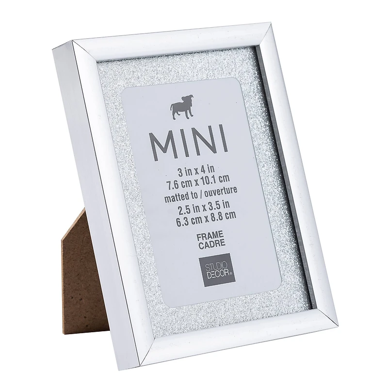 Silver Mini Frame with Mat by Studio Décor®
