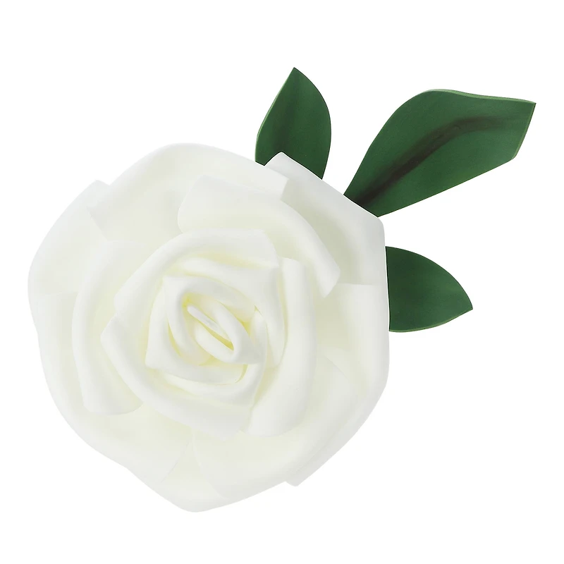 15" White Wall Flower by Ashland®