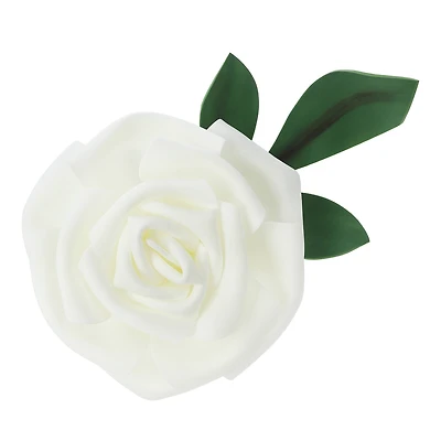 15" White Wall Flower by Ashland®