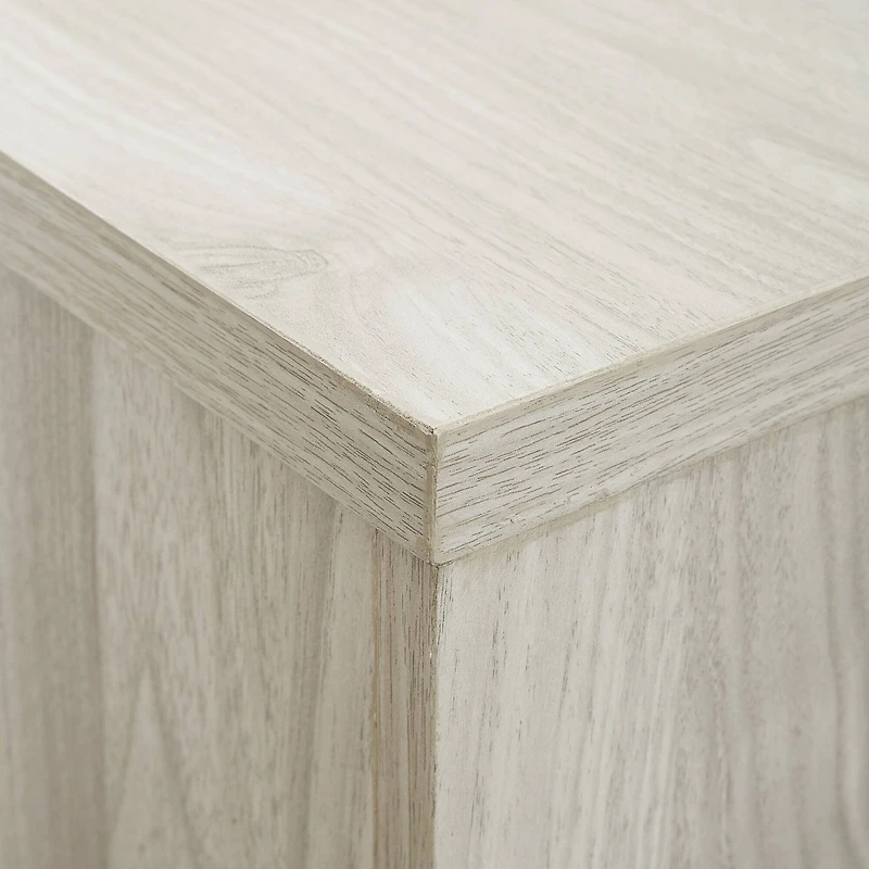 Walker Edison Birch 2 Door Accent Cabinet