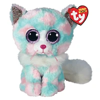 Ty Beanie Boos™ Opal Pink & White Pastel Cat, Regular