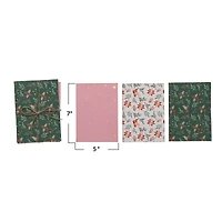 Hello Honey® 5" x 7" Handmade Recycled Paper Soft Cover Notebooks Set with Patterns