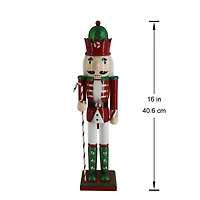 16" Red & White Candy Cane Nutcracker by Ashland®
