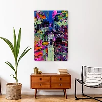 Bright Neon 24" x 36" Canvas Wall Art
