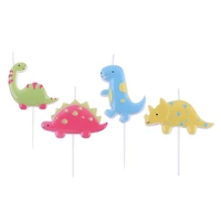PME Party® Dinosaur Birthday Candle Set
