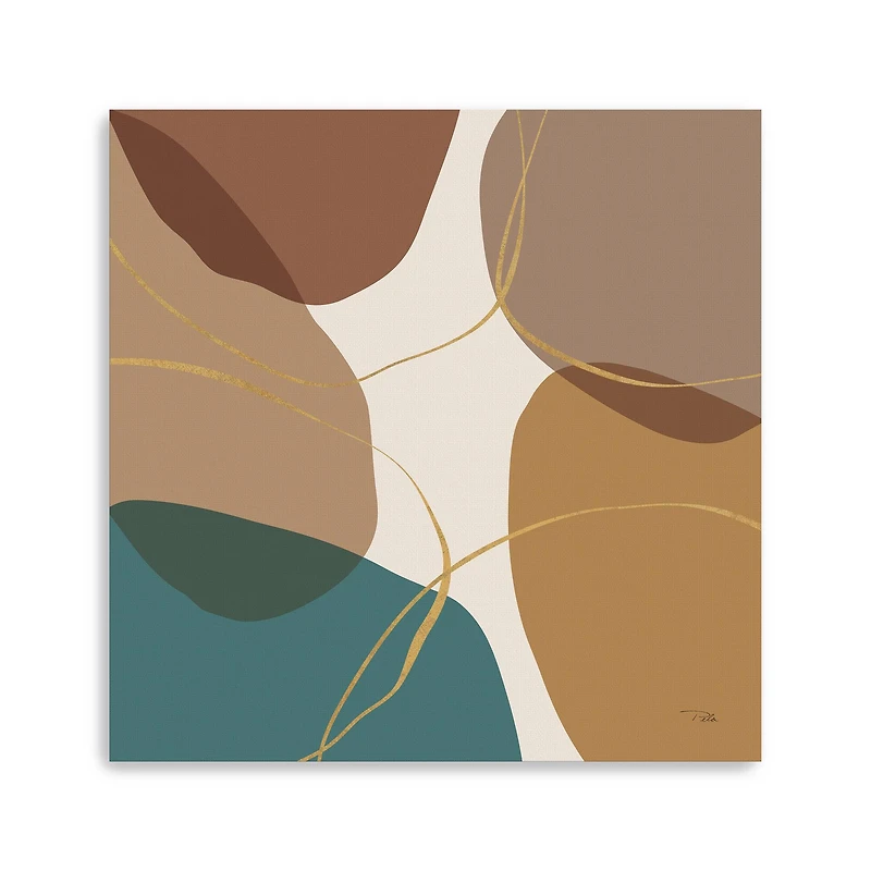 Down To Earth Earthy V Canvas Giclee