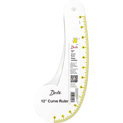 Dritz® 12" Styling Design Curve Ruler