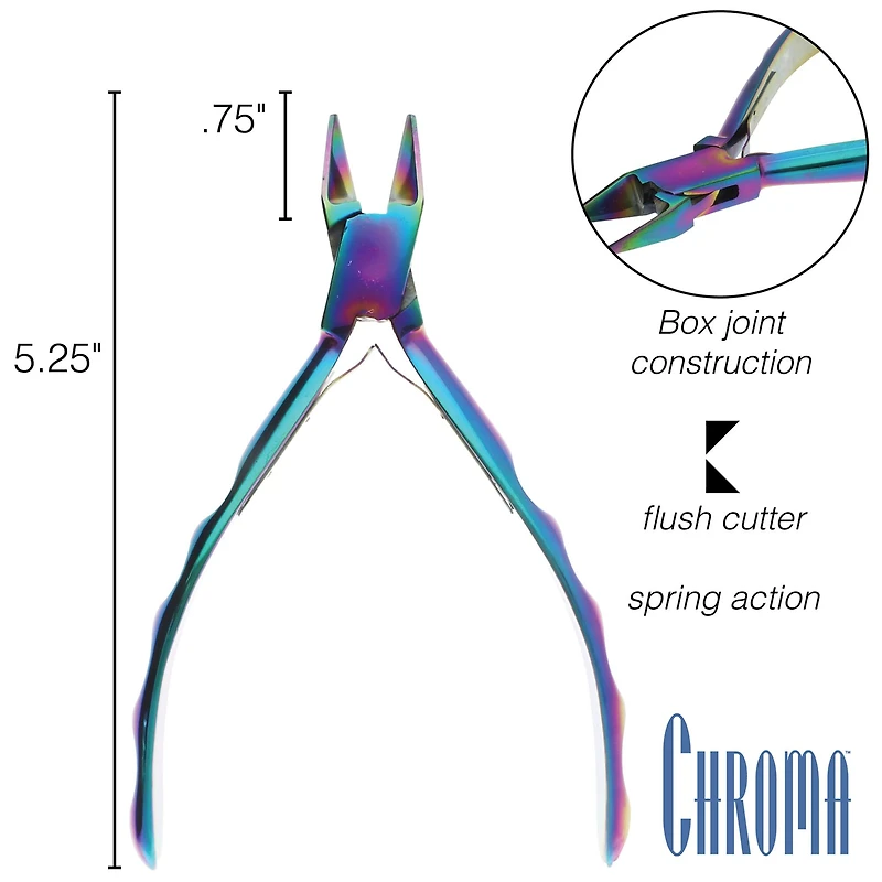 The Beadsmith® Chroma Series Flush Cutter