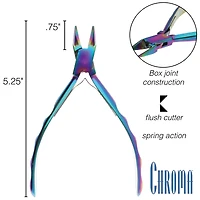 The Beadsmith® Chroma Series Flush Cutter