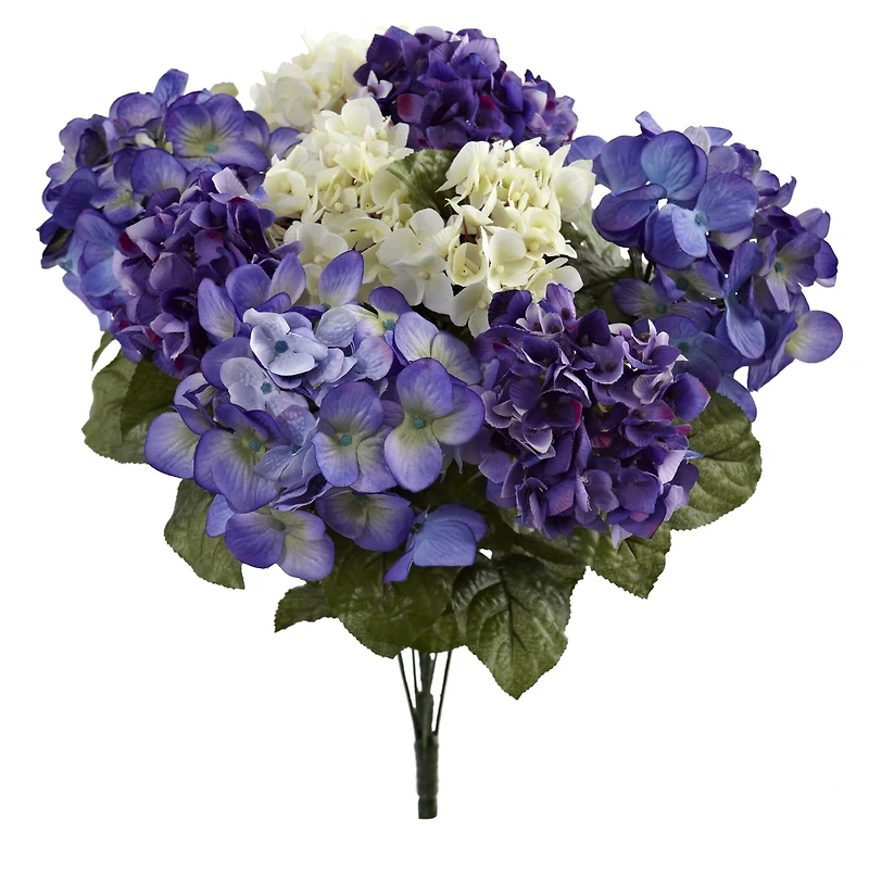 Blue, Purple & White Hydrangea Bush, 3ct.
