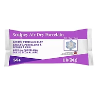 1.1lb. Sculpey® Air-Dry Porcelain Clay
