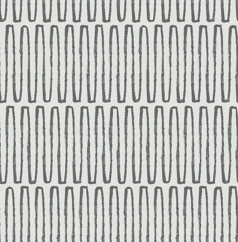 NuWallpaper Porter Charcoal Peel & Stick Wallpaper