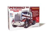 AMT® Peterbilt® 359 Cross Country Hauler 1:25 Scale Model Kit