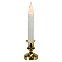 LED Flickering Window Candles with Timer - 8.5" - Set of 8