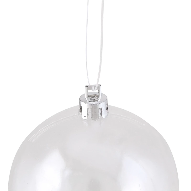2.75" Shiny Clear Shatterproof Ball Ornament