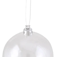 2.75" Shiny Clear Shatterproof Ball Ornament