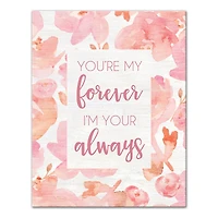 You're My Forever, I'm Your Always Canvas Art