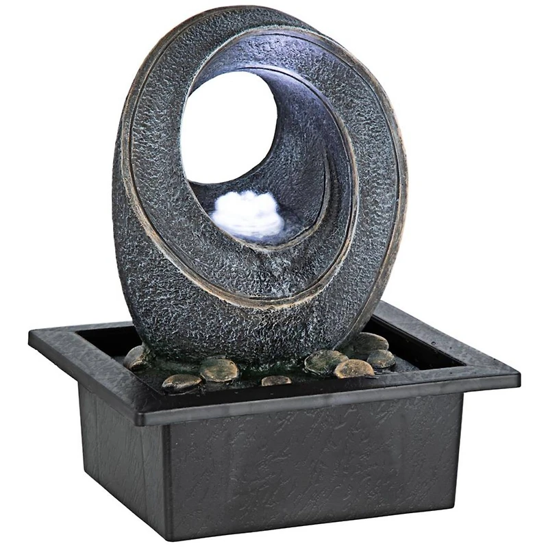 Design Toscano Infinite Nature Divine Universe Tabletop Fountain