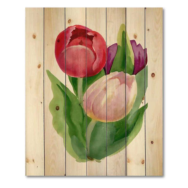 Designart - Beautiful Tulip Flowers