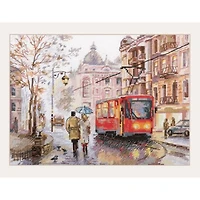 Alisa October In The City Cross Stitch Kit