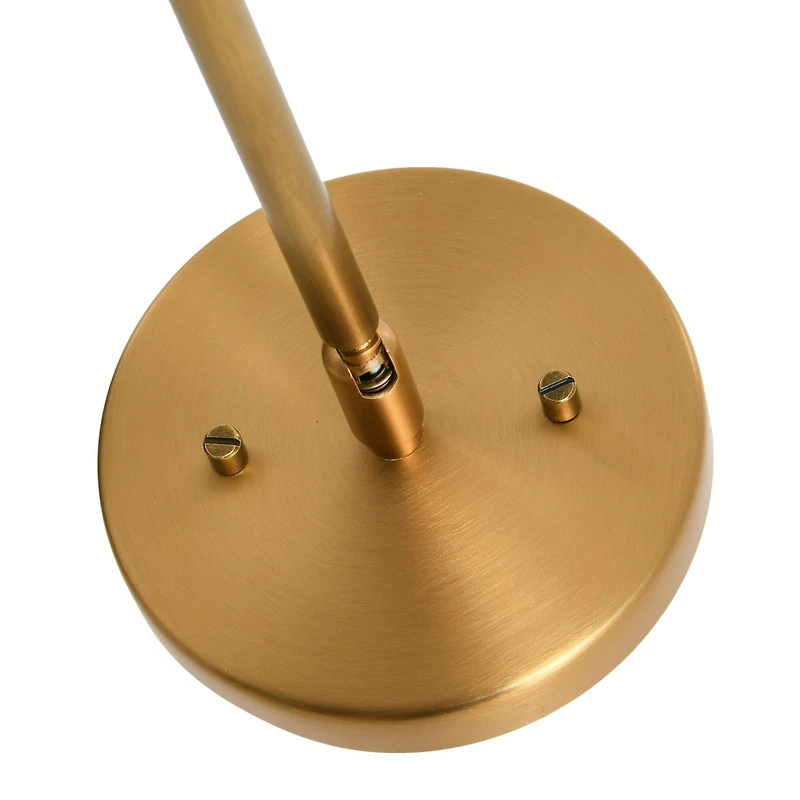 Hello Honey® Robert Stevenson Lighting Cameron Two-Tone Metal & Frosted Glass Ceiling Light