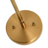 Hello Honey® Robert Stevenson Lighting Cameron Two-Tone Metal & Frosted Glass Ceiling Light