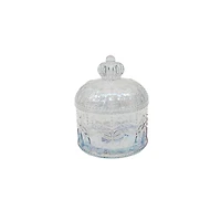 4.5" Iridescent Glass Trinket Box by Ashland®