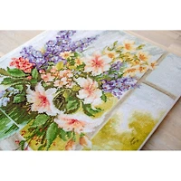 Luca-s Flowers At The Window Counted Cross Stitch Kit