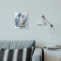 Stupell Industries Shell Coral Blue Beach Design Wall Plaque