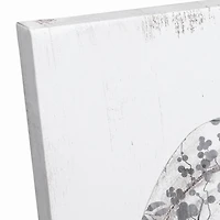 Blessed Floral Pumpkin Canvas Wall Art