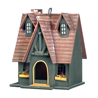 12.5" Magical Storybook Cottage Birdhouse