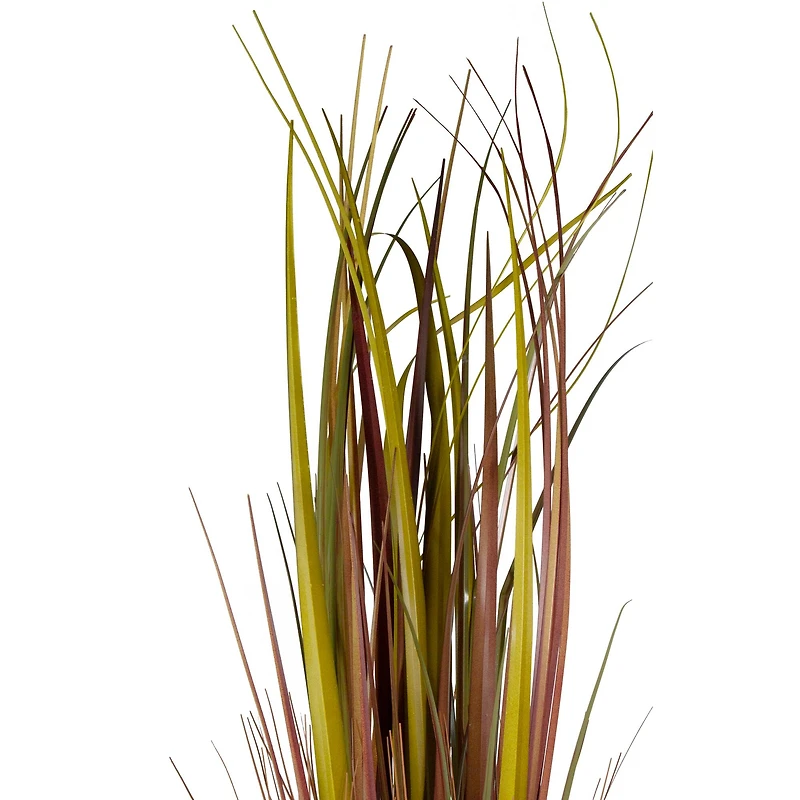 2.8ft. Red Grass Plant in Rope Pot