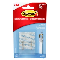 Command™ Clear Medium Wire Hooks