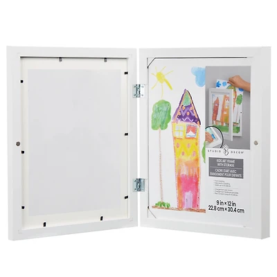 9" x 12" Kids Art Frame with Storage by Studio Décor