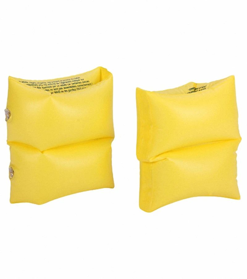 Swim Central Inflatable Yellow Swimming Pool Arm Floats Set