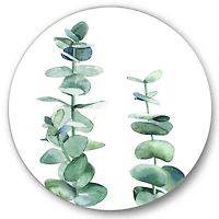 Designart - Silver Blue Eucalyptus Branch
