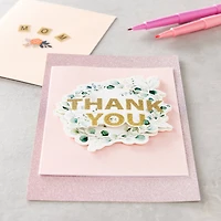 Green Wreath Thank You Sticker by Recollections™